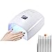 Produktbild PsgWXL Led Nagellampe 48W 10/30/60/99s Timer Abnehmbare Magnet-Platte Aushärtungslampe für Finger/zehennagel Gel Shellac Polygel Nail Art zu Hause und Salon Nageltrockner Led,Normal Version