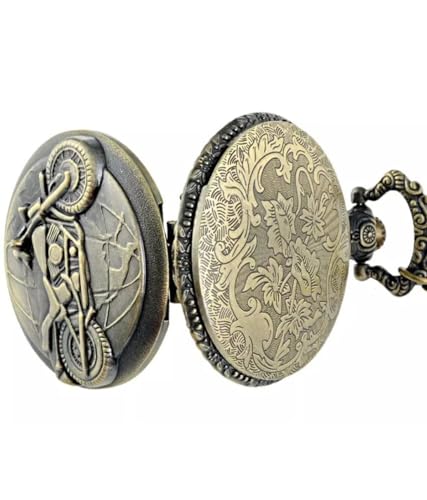 Image of Pocket Watch Metal Keychain Retro Vintage for Gifting With Key Ring Anti-Rust