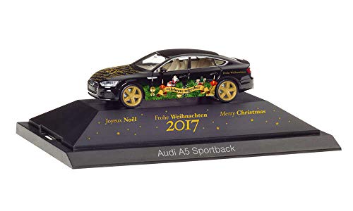 Audi A5 Sportback Herpa 102117 miniature de collection de Noël 2017 à l'échelle 1/87