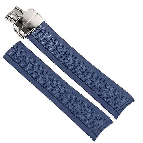 Bracelet Aquanaut en caoutchouc souple pour montre Patek Philippe 5167A avec boucle 21mm