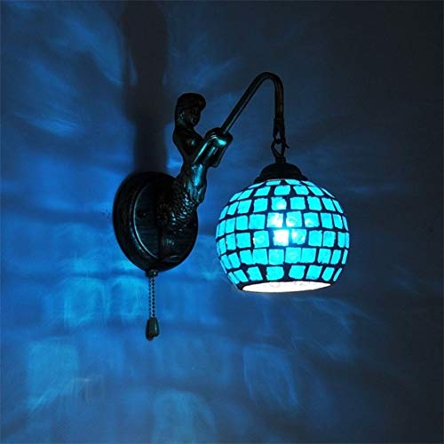 Ccsun Retro Iron Wall Lamp,Wall Sconce Lighting For Balcony Bedroom Aisle Mirror Headlight-C #TOP14