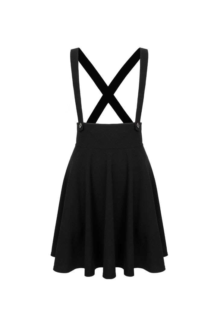 Hell Bunny Lois Skirt Blk