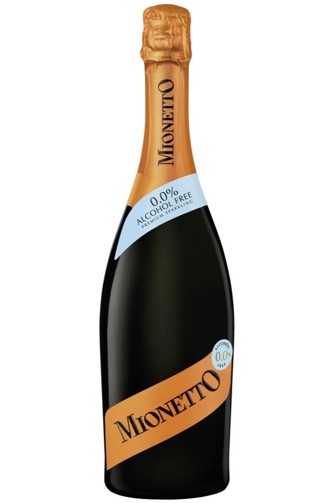 Mionetto Prestige Alkoholfrei 0,0% (1 x 0,75l) - Glera Trauben - Purer, erfrischend trockener Geschmack mit fruchtigen Aromen