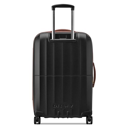 DELSEY PARIS Carrousel Hardside Expandable Luggage with Spinner Wheels, Black, Checked-Medium 24 Inch4