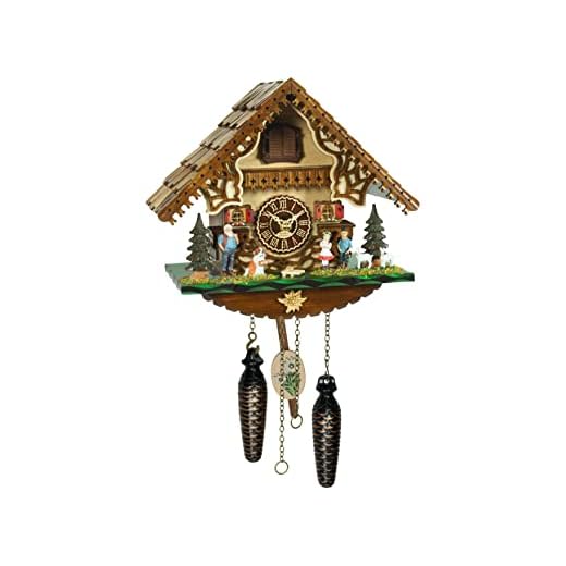 Trenkle Quartz Cuckoo Clock Heidi with Music TU 4282 QM