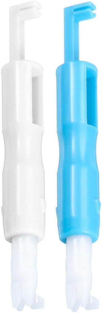 Anneome 2pcs Automatic Needle Threading Tools for Home Sewing Needle Threader for Easy Embroidery Jewelry Making for Beginners Professionals