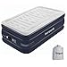 Produktbild ESOLOM Luftmatratze, Luftbett Twin Size, Aufblasbares Premium Luftbett mit integrierter elektrischer Pumpe, Aufbewahrungstasche und Reparaturpflaster, 75 x 39 x 18 Zoll(191 x 99 x 46cm)