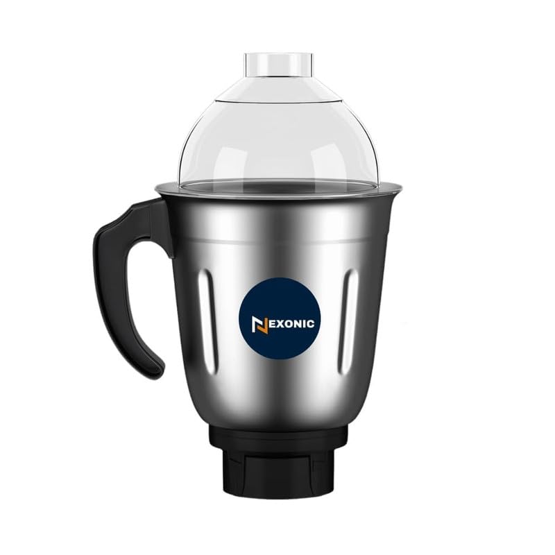 Stainless Steel Jars for Mixer Grinder, Combo Jar Set, Compatibility with all mixer grinders with 2 slots of jar fitting with 4 teeth coupler 1500 Ml-picture-17