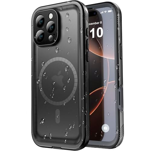 Coque iPhone 16 Pro Max étanche et antichoc intégrale avec dos magnétique