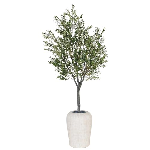 VYNT Olive Tree Artificial 10 Feet Tall, Fake Indoor Tree, Faux Decorative Tree