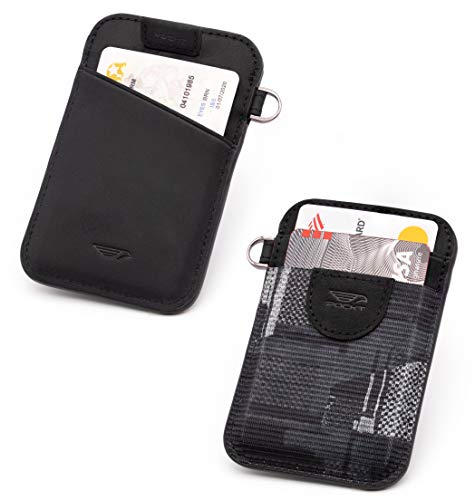 POCKT Slim Card Holder Wallet + Neck Lanyard for Keys Bundle for Women | Smutch2