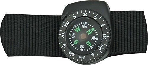 NEW 1PC Precision "Watch Band Clip - On " Navigation Compass Tool