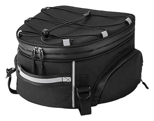 Sacoche de selle moto universelle noire MT09 étanche