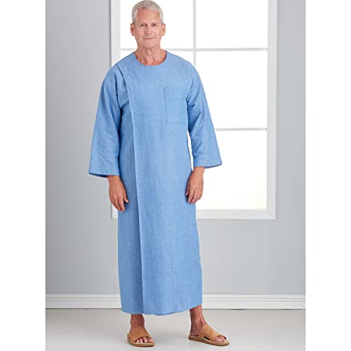 Simplicity Unisex Recovery Gowns and Bed Robe Sewing Pattern Kit, Code S9490, Sizes L-XL-XXL, Multicolor4