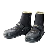 シマノ(SHIMANO) 鮎タビ ジオロック・フレックス 3Dカットフェルトタビ リミテッドプロ (中丸先ワイド) FT-012S ブラック L