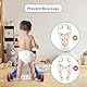 QDRAGON 3 in 1 Lauflernwagen, Baby Lauflernhilfe Mit Regulierbarer Geschwindigkeit, Baby Spiel Gehhilfe Mit Abnehmbarem Spielboard, Baby Walker Für Kinder Von 12-36 Monaten, Blau