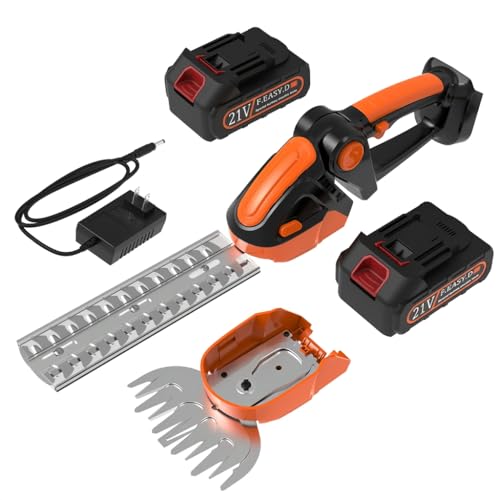 PadPure 2-in-1 Cordless Hedge Trimmer