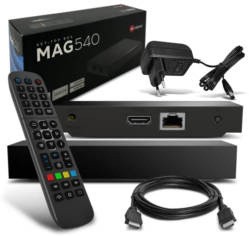 Mag540w3 Original Infomir Dm-Digital, Mag540w3 W -F Linux 4k Iptv Set Top Box Multimedia Player Internet Tv Receptor Ip 4k Uhd Hdmi 2.1 Hevc H.265 Arm Cortex-A35 Cable Hdmi Mag540w3 Original Infomir Dm-Digital, Mag540w3 W -F Linux 4k Iptv Set Top Box Multimedia Player Internet Tv Receptor Ip 4k Uhd Hdmi 2.1 Hevc H.265 Arm Cortex-A35 Cable Hdmi