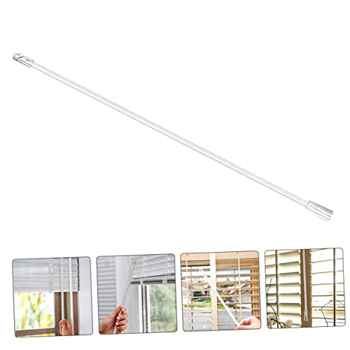 Betooky Venetian Blind Rod White Window Blinds White Accessories Clear Hooks Cordless Roller Blinds Blind Tilt Rod Curtain Rod Bracket Vertical Blind Vertical Blind Pull Rod Curtain Stick #TOP3