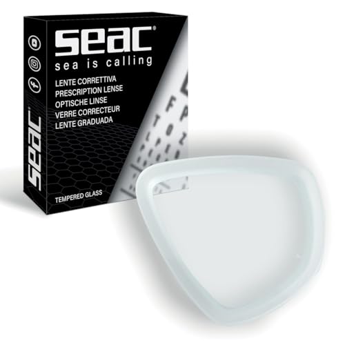 Verre de rechange Seac Extreme transparent pour masque de plongée