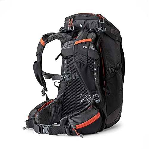 Mochila de senderismo AMPEX 25 litros negra miniatura 7