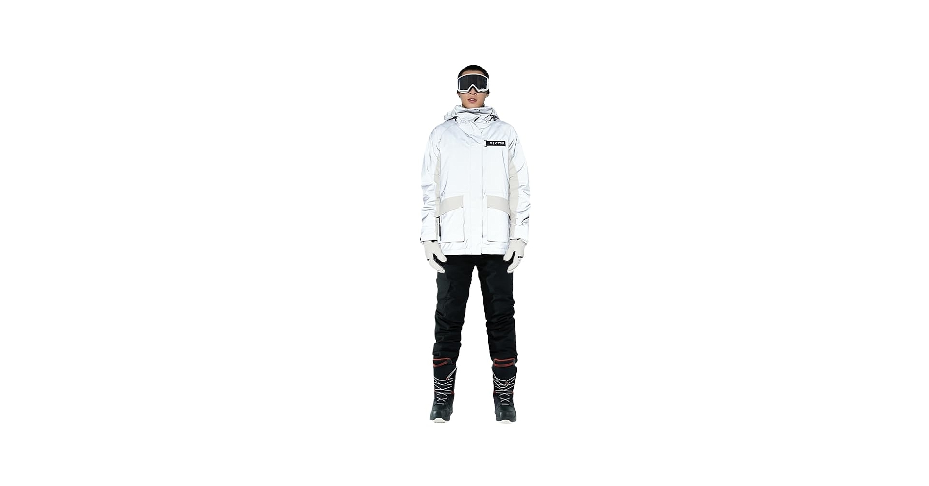 Amazon.com: CJQJPNZ Reflective Ski Suit Set - Warm Hooded