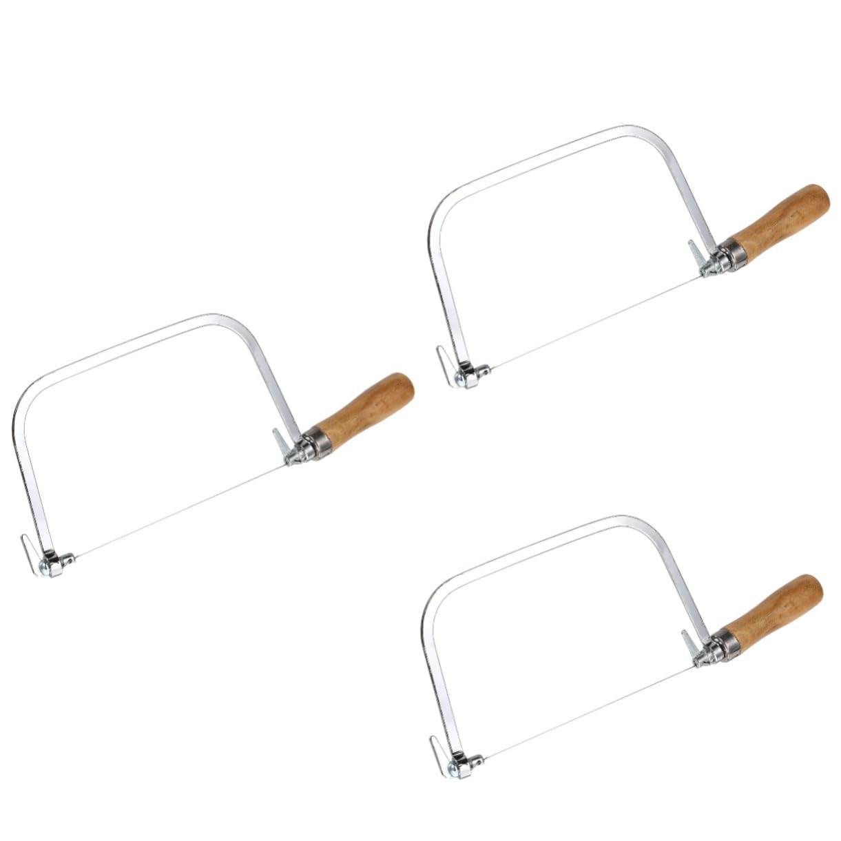 VILLCASE 3 pcs soap Tools for Wood Bread Slicer Cake Decor Stainless Steel Wire Slicer soap Tool Soap DIY Cutting Tool DIY Soap Slicer Useful Soap Slicer Nonstick Decorate