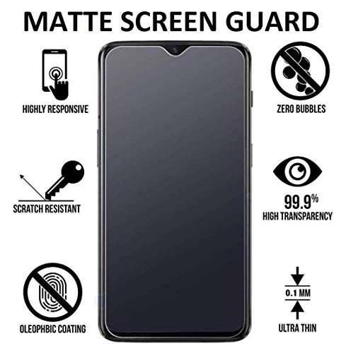 Image of Anti Glare Matte Finish Anti-Fingerprint 9H Ceramic Glass Screen Protector for MI Redmi 7 / Redmi Y3 (Transparent)