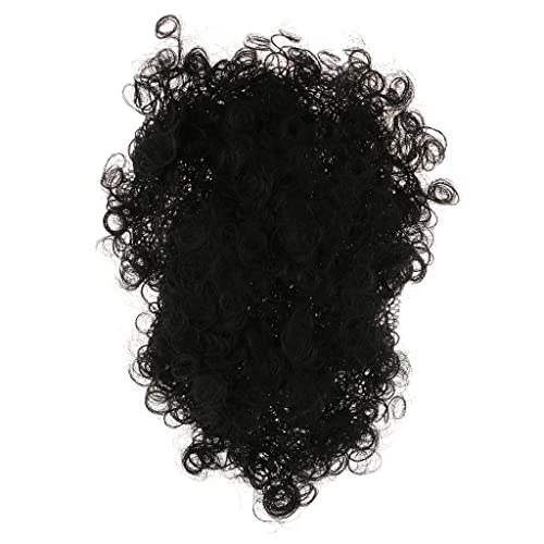 Peluca de pelo en el pecho texturizada estilo retro setentero para disfraces de hombre 7