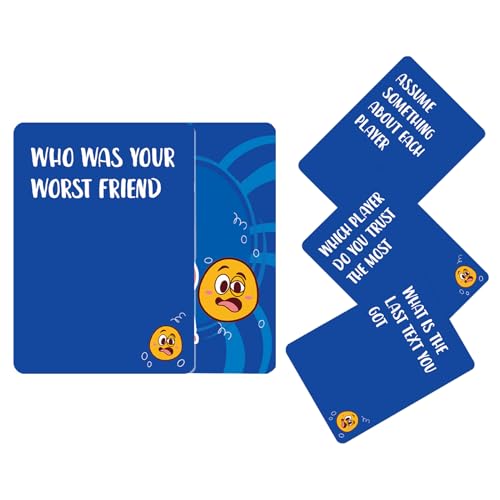Preguntas y respuestas Tarjetas, preguntas y respuestas Juego de mesa | 50x Juego de preguntas y respuestas en inglés divertida,Tarjetas de estrategia, Starter de conversación fácil para competir con