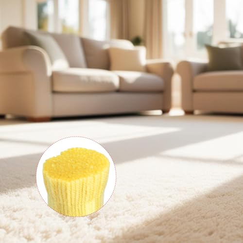 Image of MECCANIXITY 15 Rolls Latch Hook Yarn, 3mm Light Yellow Latch Hook Kit Yarn Precut Hook Rugs Making Crochet Bundles for Rug Adults Beginners Tapestry DIY Craft
