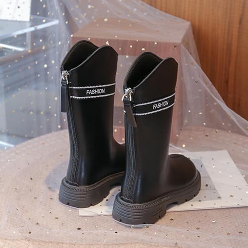 Girl's Rain Boots Waterproof Mid Calf Rubber Boots Non Slip Garden Shoes Outdoor Waterproof Fashion Rain Booties4