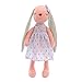 JAWSEU Juguetes de Peluche de Lindo Conejo de Orejas largas,Peluche Muñeca Suave Peluche Almohada Muñeca Juguete Realista Almohada de Peluche Regalo de cumpleaños 35 cm
