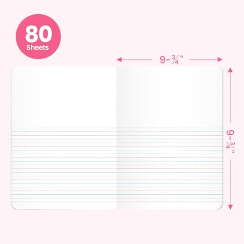 Cahier de composition Taja de 160 pages lot de 4 premium