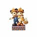 Jim Shore Disney Traditions by Enesco Candy Corn Mickey and Minnie 4057948