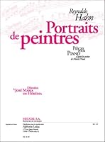 REYNALDO HAHN: PORTRAITS DE PEINTRES (PIANO) PIANO 004718387X Book Cover