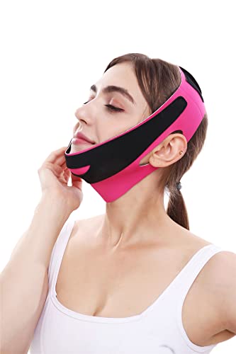 V LINE DOUBLE CHIN REDUCER, REUSABLE CHIN STRAP FOR WOMEN AND MEN