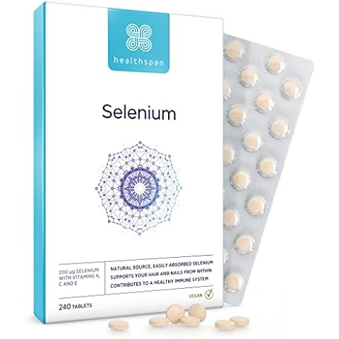 Healthspan Selenium with Vitamins A, C & E Cover