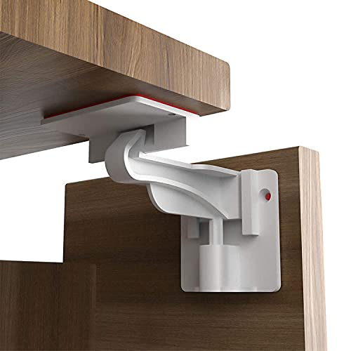 Image of Child Safety Cabinet Locks for Babies - Children Cupboard Lock in Kitchen - Baby Proofing Drawer Locks Safety Kit Latches - No Drilling - Non Magnetic Child Proof Latches for Kids -15 Pack