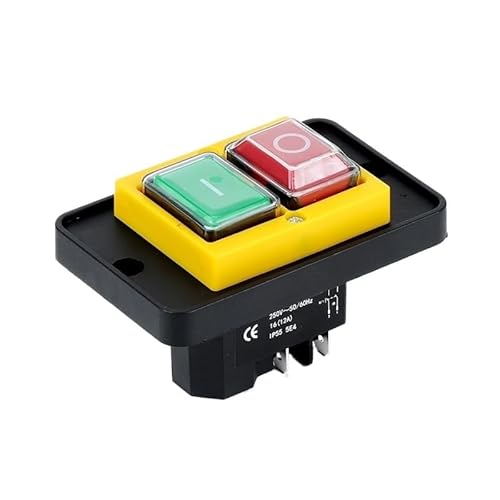 EKINS YCZ4-D Electromagnetic Switch Starter Push Button Machine Tool Equipment IP54 Waterproof Safety Control Replace KLD28A KJD17A