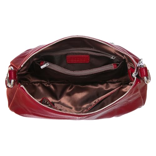 Image of HESHE Leather Purses and Handbags Hobo Shoulder Bags Tote Bag Crossbody Purse Ladies Designer Satchel Bags