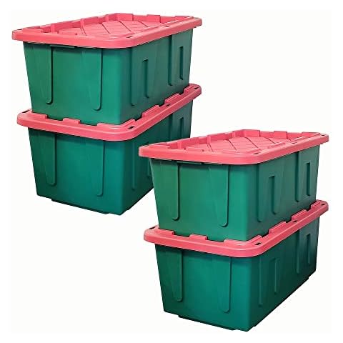 HOMZ 27-Gallon Heavy-Duty Storage Bins Cover
