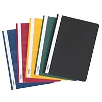 Herlitz Schnellhefter A4, Kunststoff, sortierte Farben, 10 Stück