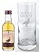Produktbild The Famous Grouse Miniature Whisky 5cl & Famous Grouse Branded Whisky Tumbler