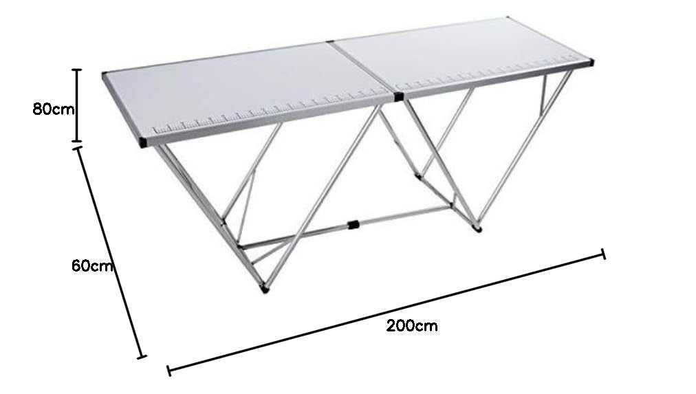 Table A TAPISSER Aluminium GRADUEE TAPISSIER Pro Pliable Pliante ENCADREMENT Cadre/Contour en ALU Pieds Metal Valise 2M