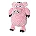 MIGHTY- Angry Animal Pig - Squeaker-Multiple Layers. Made Durable, Strong & Tough. Interactive Play Dog Toy (Tug, Toss & Fetch). Machine Washable & It Floats. (Regular)