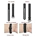 ZEROFIRE Compatible with Fitbit Alta and Alta HR Band, Soft Replacement Classic Accessories Sport Bands Compatible for Fitbit Alta HR/Fitbit Ace, Small Large