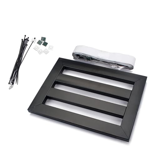 SUPVOX 28Pcs Electric Guitar Effects Pedal Accessory Set Board with Pedalboard Tape Includes Stickers Mounting Bracket and Cable Ties for Musicians