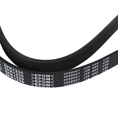 Image of MOCA 6PK1230 Serpentine Belt Fits 08-14 for Scion XD 1.8L & 11-17 for Toyota Corolla 1.8L & 85-87 for Ford Escort 2.0L & 91-96 for Mercury Tracer 1.9L & 03-04 for Dodge Stratus 2.4L