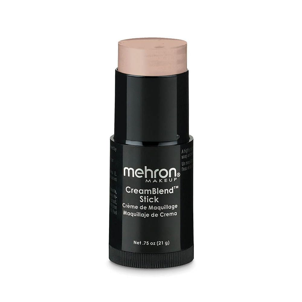 Mehron Makeup CreamBlend Stick - LIGHT MEDIUM OLIVE, Cream Foundation